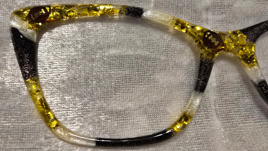 Fan Zone! Black & Yellow (with or without football embellishments)
