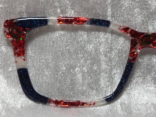 Fan Zone! Red, Navy, White (with or without football embellishments)