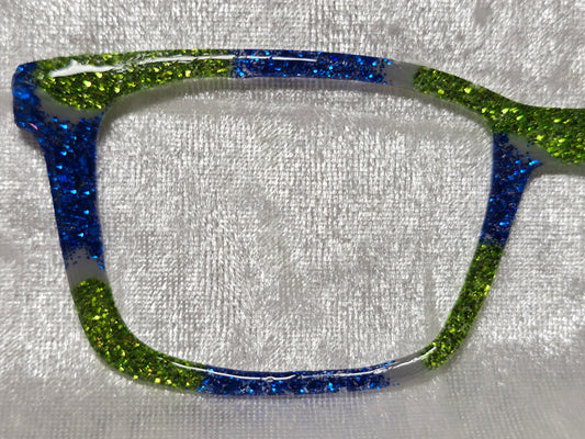 Fan Zone! Blue, Green, Gray