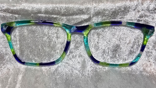 Crystal Shimmer: Blue/Green