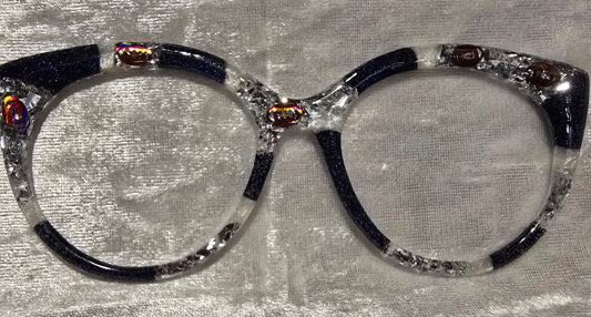 Fan Zone! Navy, White, & Silver (with or without football embellishments)