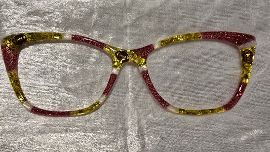 Wanda: Red + White + Yellow (with football embellishments)