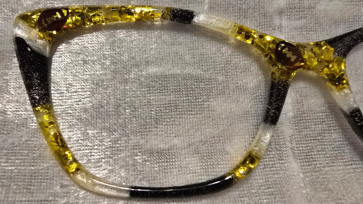 Fan Zone! Black & Yellow (with or without football embellishments)