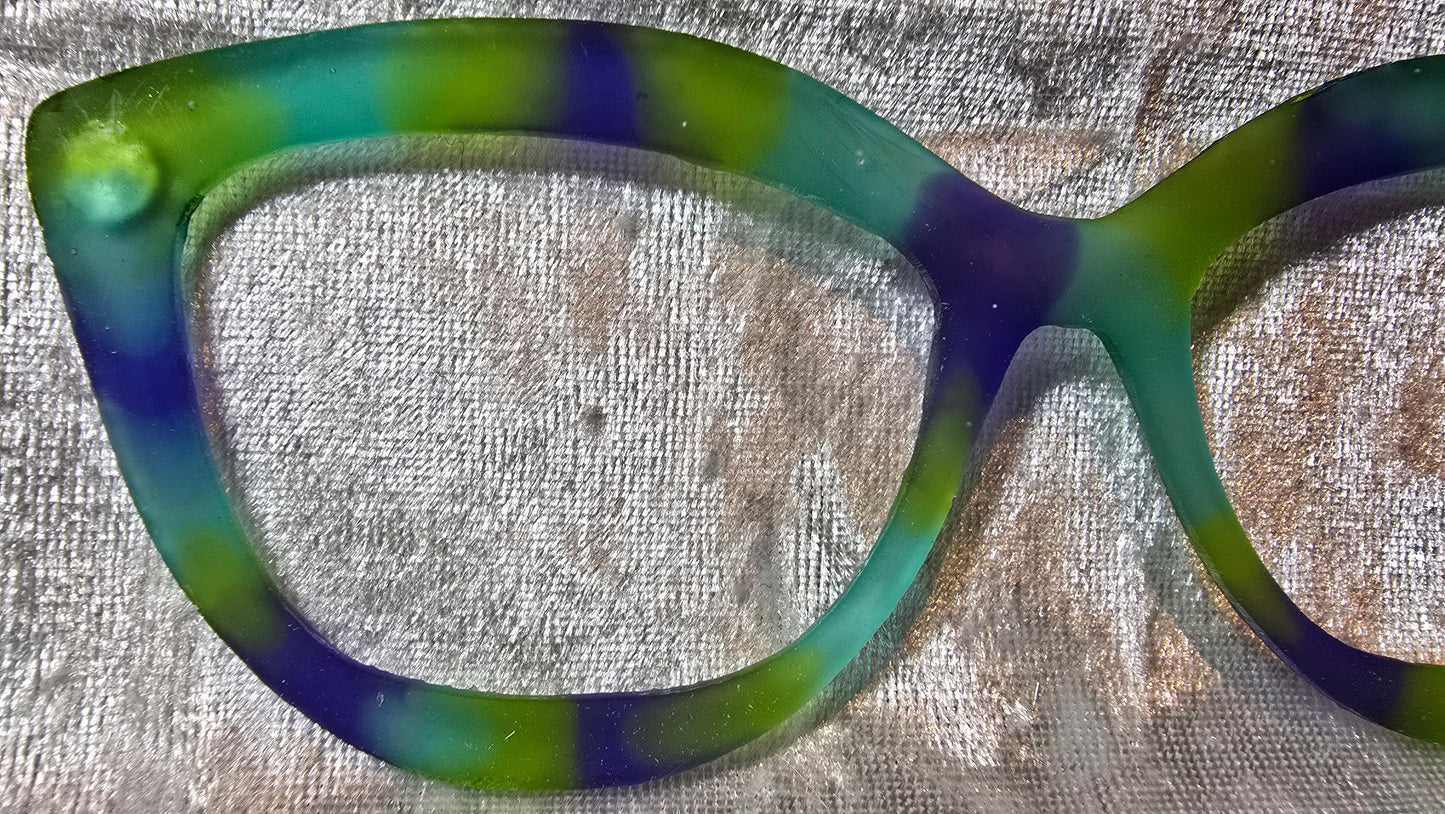 Sea Glass Tort: Blue/Green