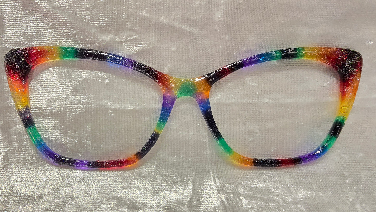 Sugar Glitter Rainbow Tort