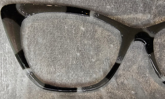 B&W + Gray/Silver Tort