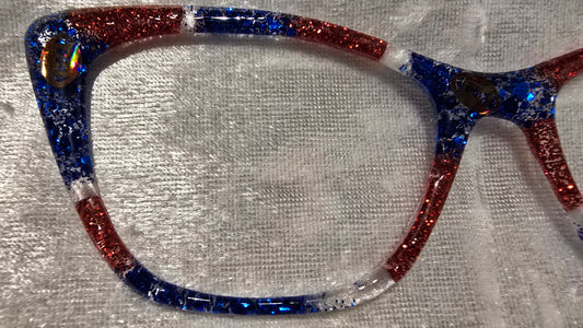 Fan Zone! Red, White, & Blue (with or without football embellishments)
