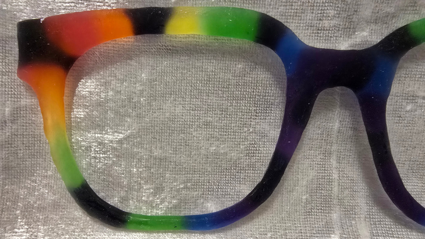 Rainbow Sea Glass Tort
