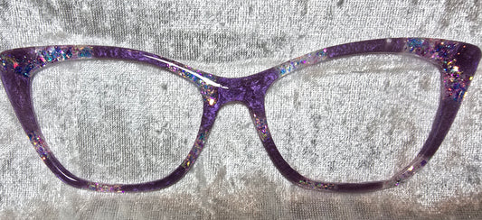 Wanda: Lavender + Purple Opal Glitter Tort
