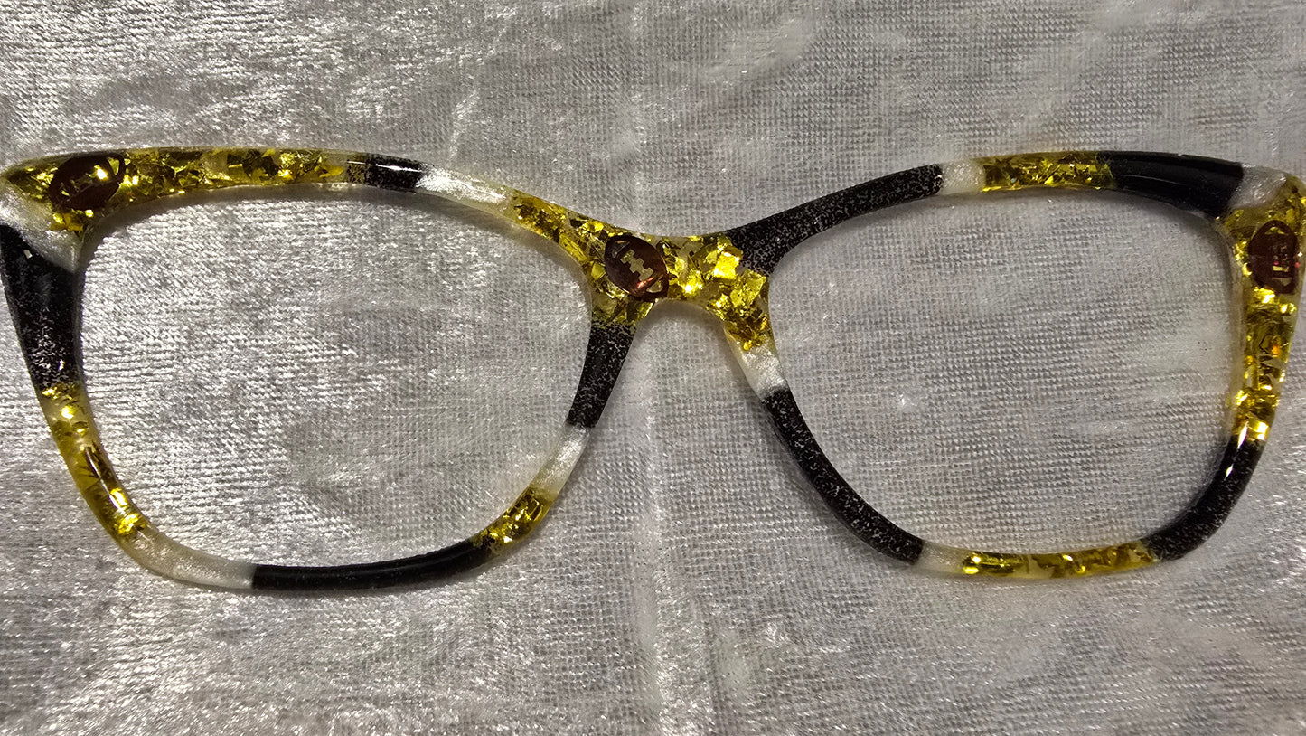 Fan Zone! Black & Yellow (with or without football embellishments)