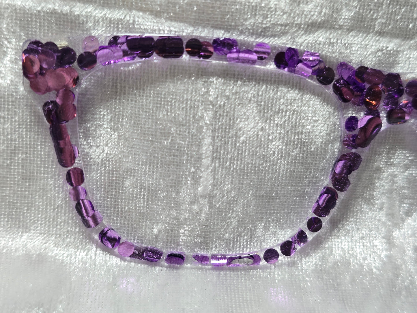 Jessie: Purple Confetti Dots