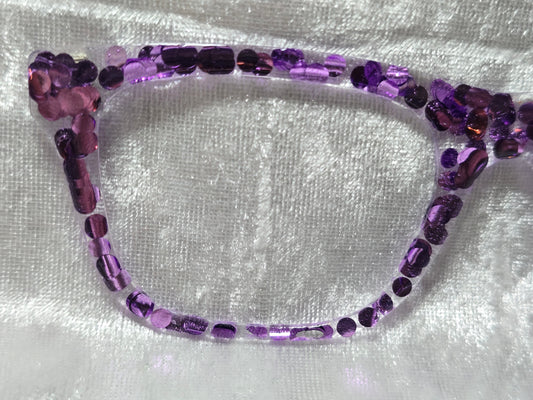 Jessie: Purple Confetti Dots